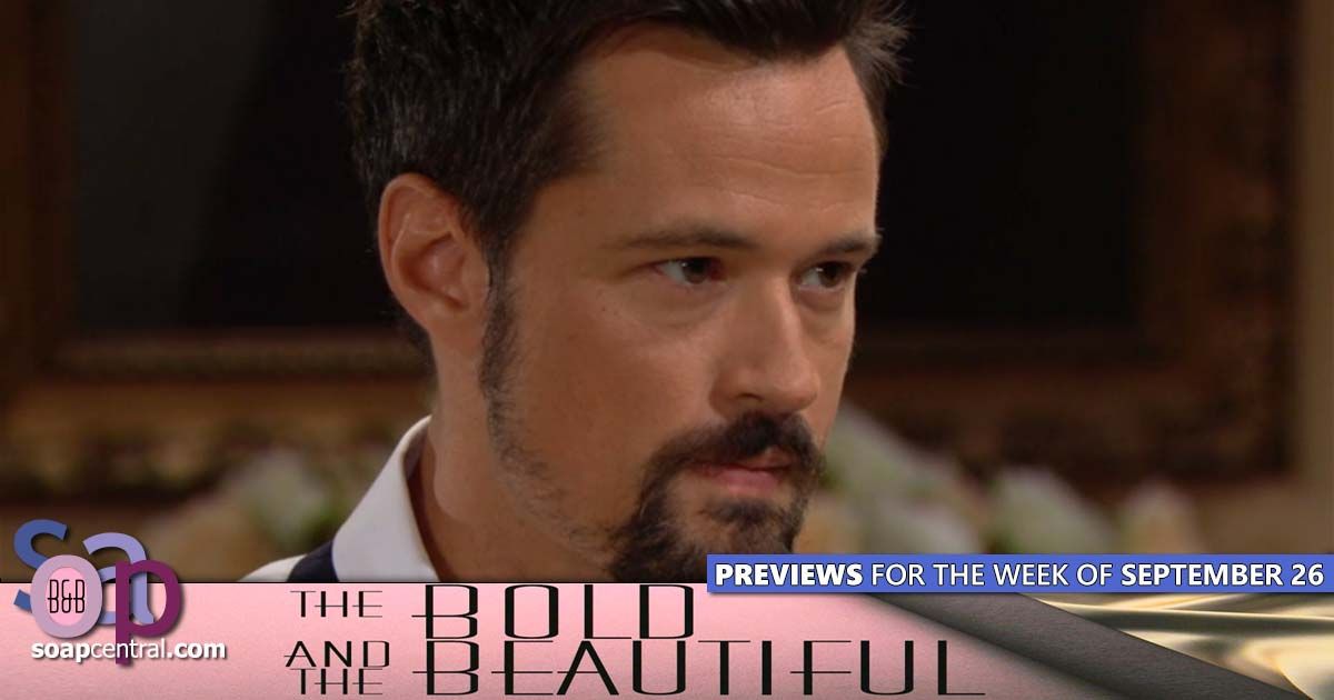 The Bold and the Beautiful Previews and Spoilers for September 26, 2022