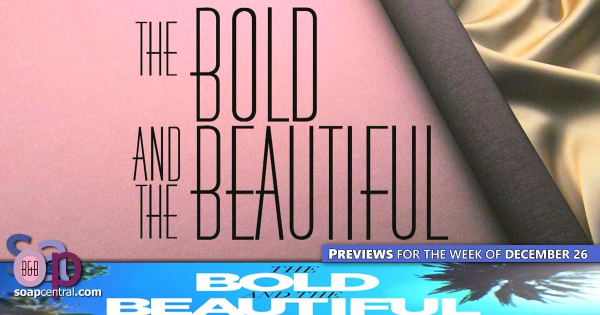 The Bold and the Beautiful Previews and Spoilers for December 26, 2022