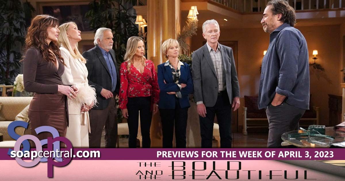 The Bold and the Beautiful Previews and Spoilers for April 3, 2023