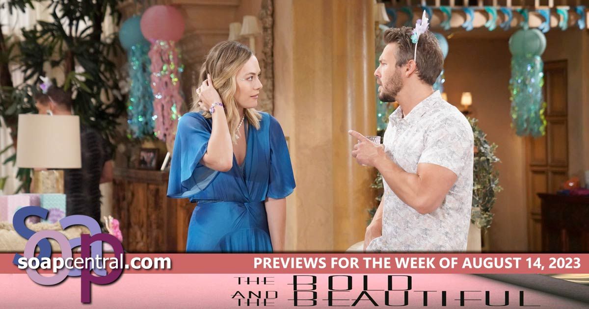 The Bold and the Beautiful Previews and Spoilers for August 14, 2023