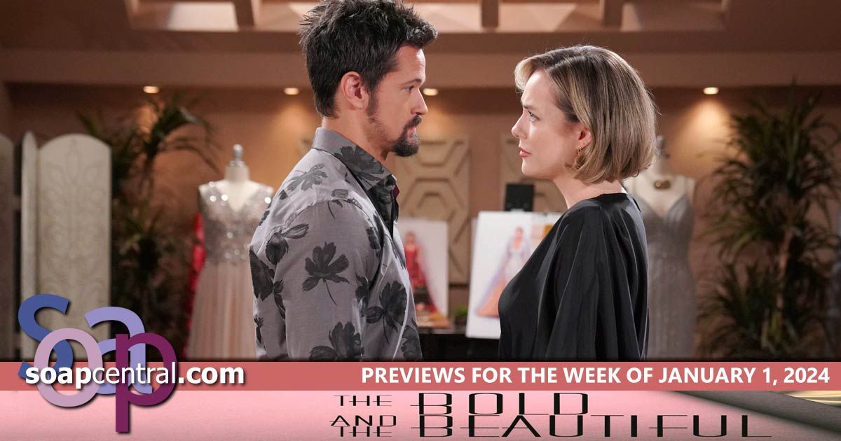 The Bold and the Beautiful Previews and Spoilers for January 1, 2024