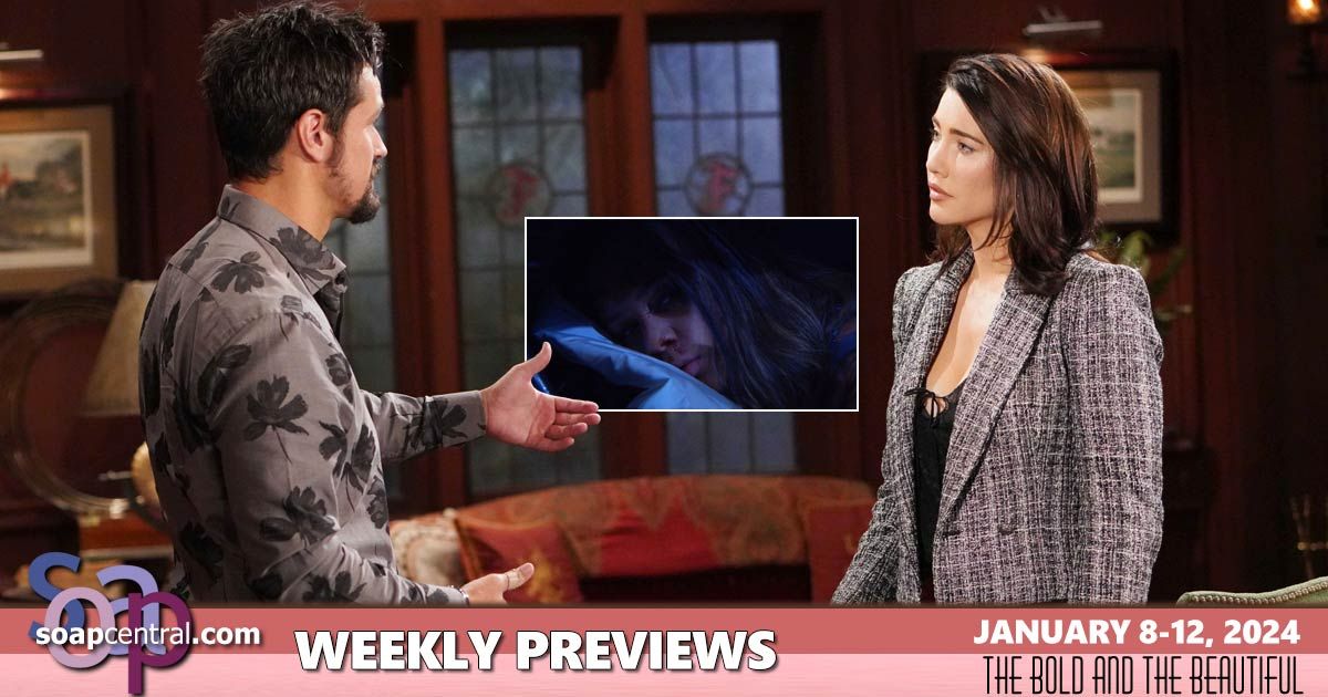 The Bold and the Beautiful Previews and Spoilers for January 8, 2024