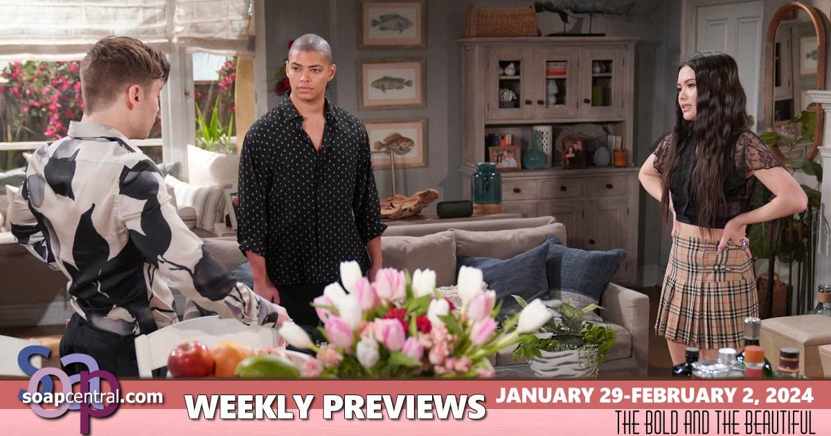 The Bold and the Beautiful Previews and Spoilers for January 29, 2024