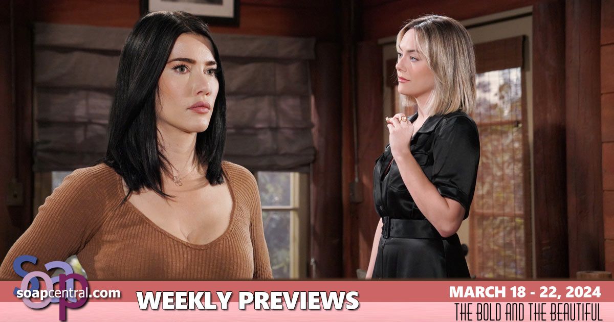 The Bold and the Beautiful Previews and Spoilers for March 18, 2024