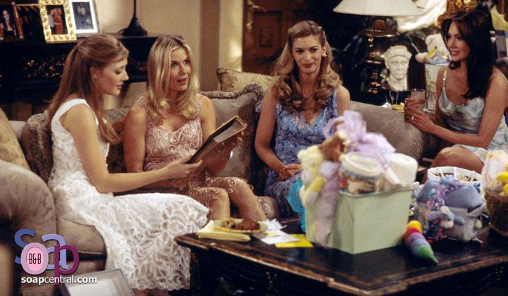 Bridget throws Brooke a baby shower, unaware Brooke is pregnant with Deacon