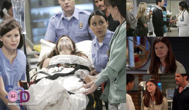 Katie suffered a heart attack after learning of Bill and Steffy