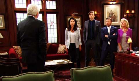 Steffy learns of Eric