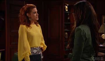 Sally confronts Steffy about Caroline