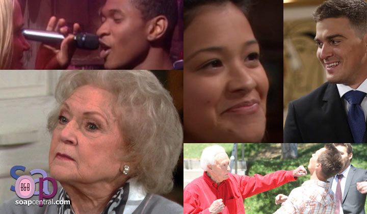 A week of classic The Bold and the Beautiful episodes featuring celebrities Bob Barker, Kik&eacute; Hernandez, Gina Rodriguez, Usher, and Betty White