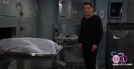 Deacon visits Sheila in the morgue