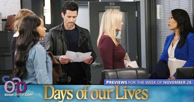 The Scoop Days of our Lives previews, teasers, and spoilers for the