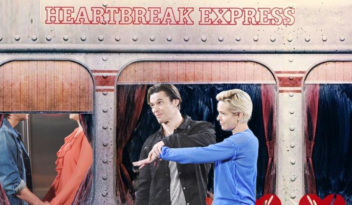 Eric and Nicole take a trip in the Heartbreak Express #Ericole