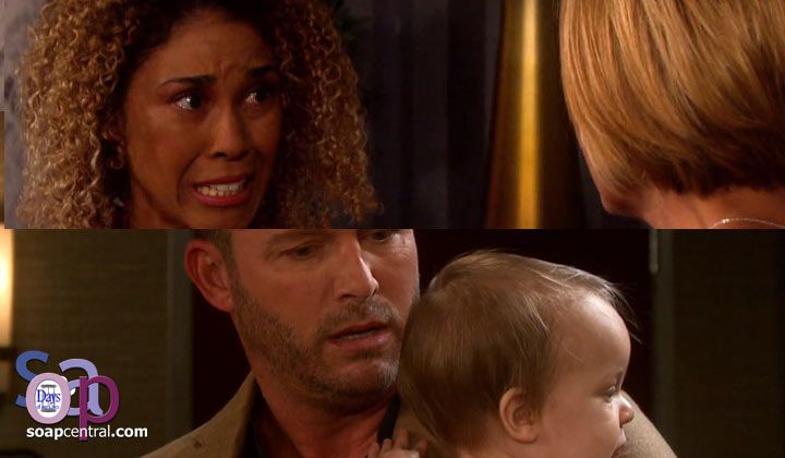 Raynor told Nicole the truth about Mackenzie, and Brady saw the birthmark on Mackenzie