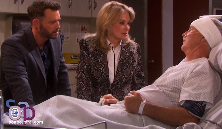 Marlena and Brady assess John