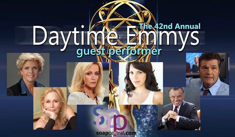 2015 Daytime Emmy Outstanding Drama Series nominees: The Bold and the Beautiful, Days of our Lives, General Hospital, and The Young and the Restless