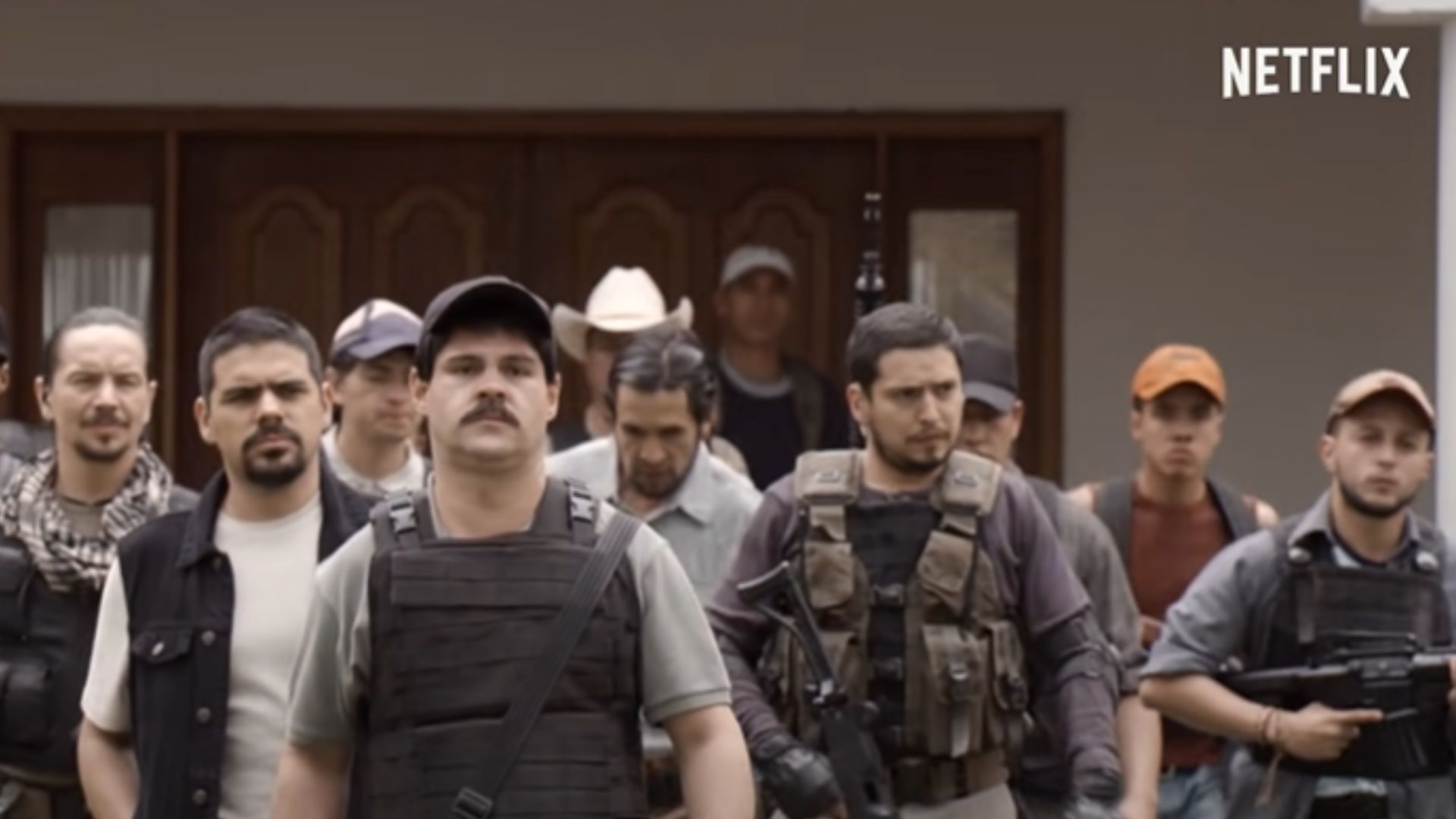 The notorious Mexican drug lord (Image via Netflix)