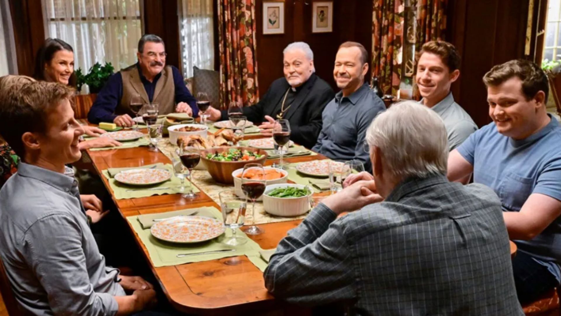 The ensemble cast of the original show, Blue Bloods | Image Source: CBS