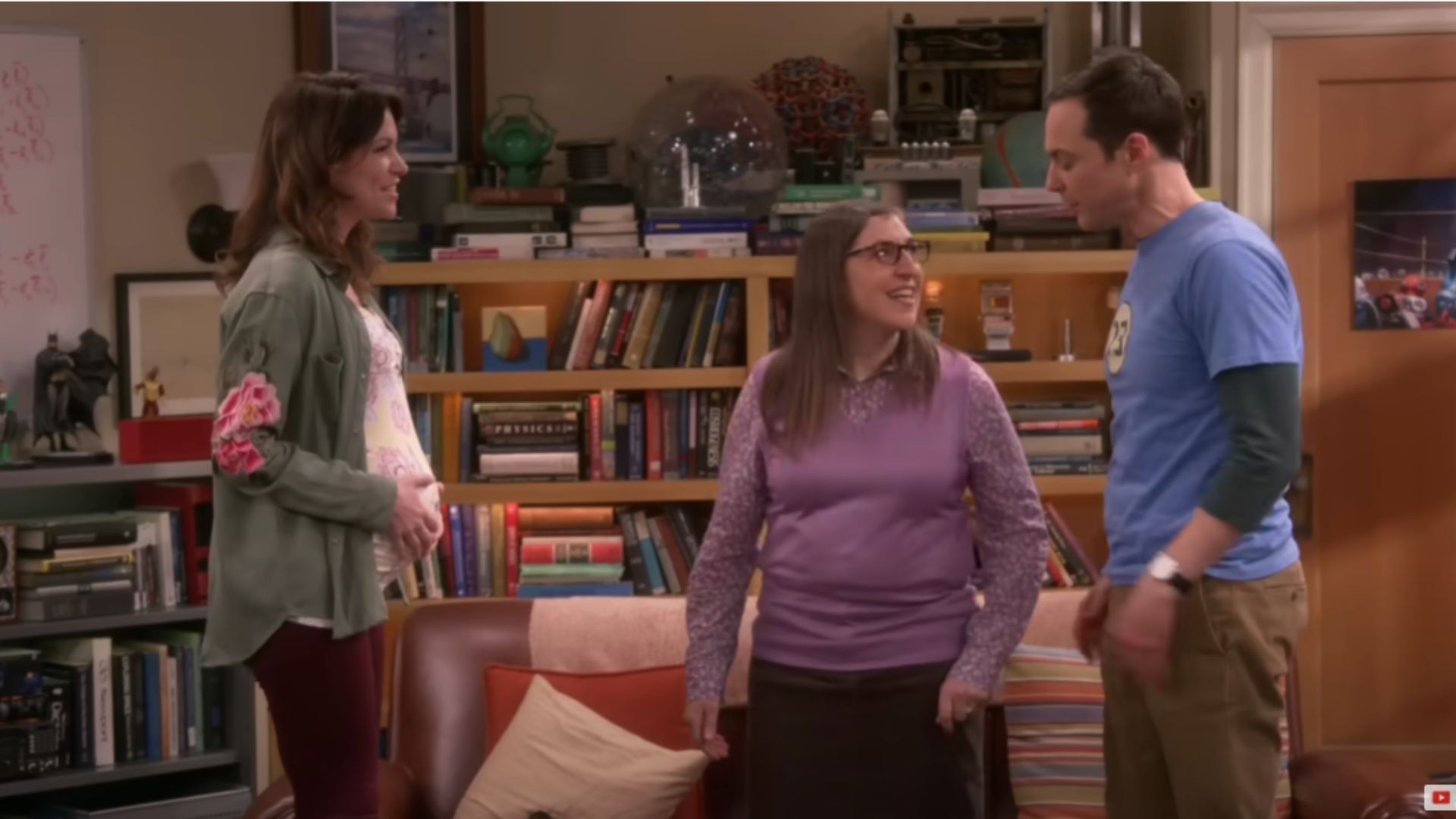 Missy Cooper meeting Amy in The Big Bang Theory | Image Source: CBS