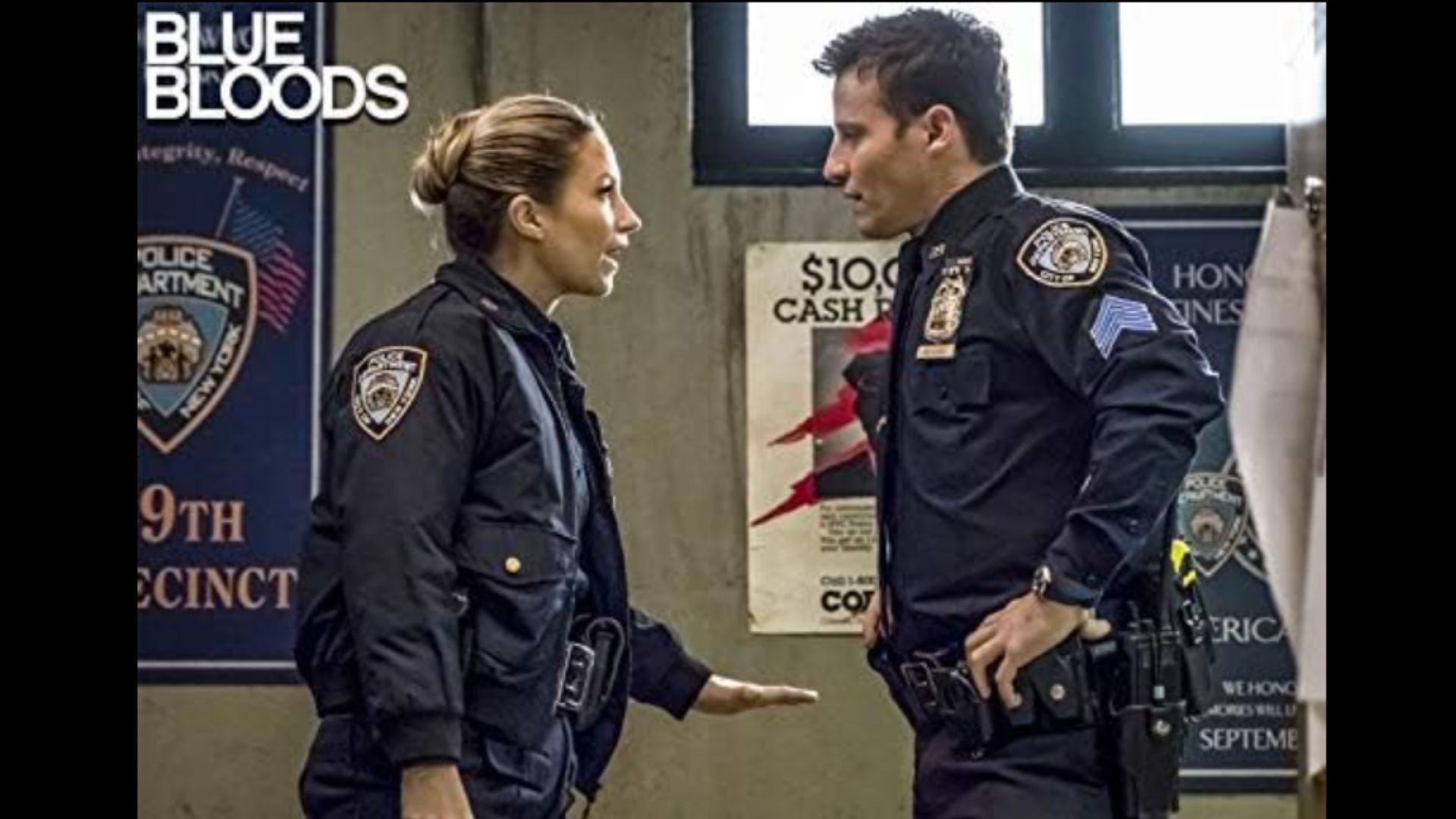 Eddie is a headstrong officer in NYPD (Image via CBS)