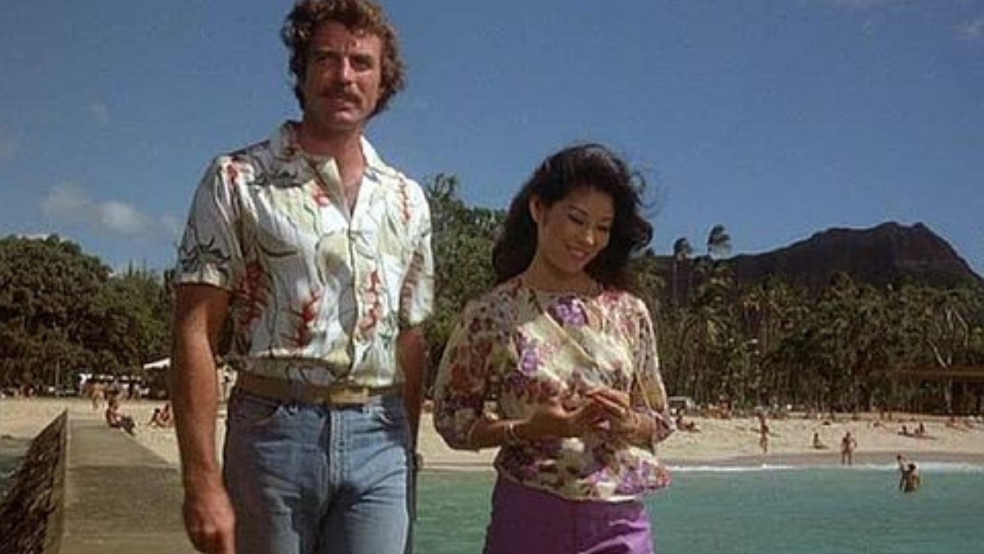 A still from Magnum, P.I. (Image via CBS)