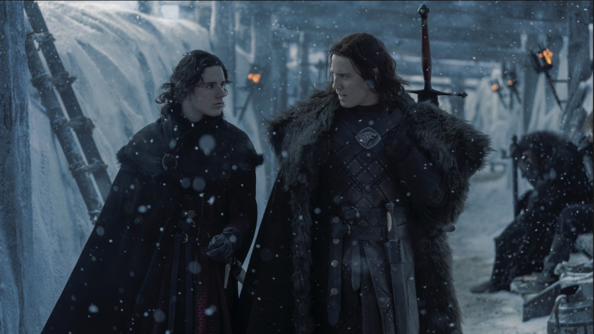 Harry Collett as Jacaerys and Tom Taylor as Cregan Stark | Image Source: HBO