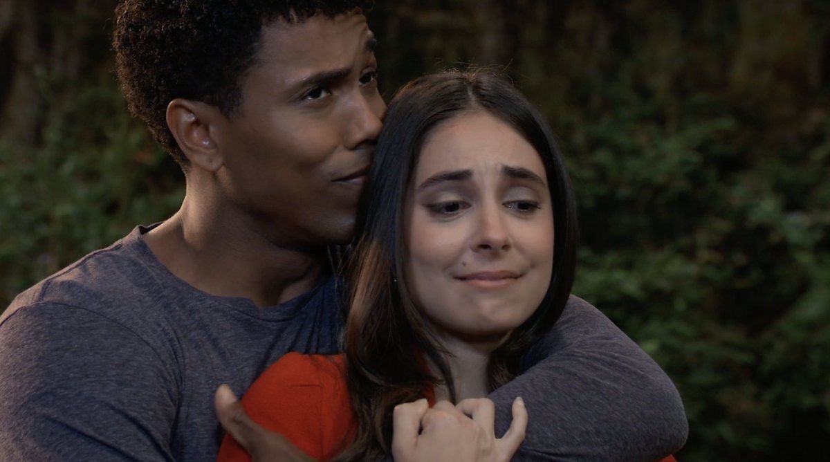 T.J. and Molly grieve their baby on General Hospital