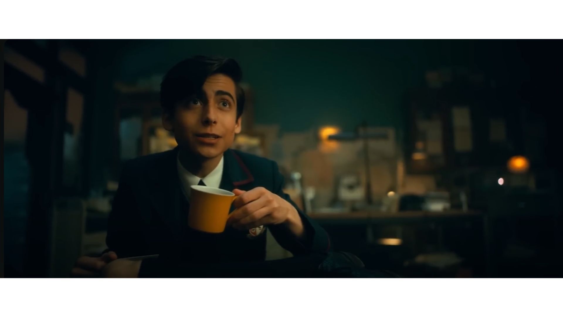 Aidan Gallagher as Five in The Umbrella Academy Season 2 (Image via Netflix)