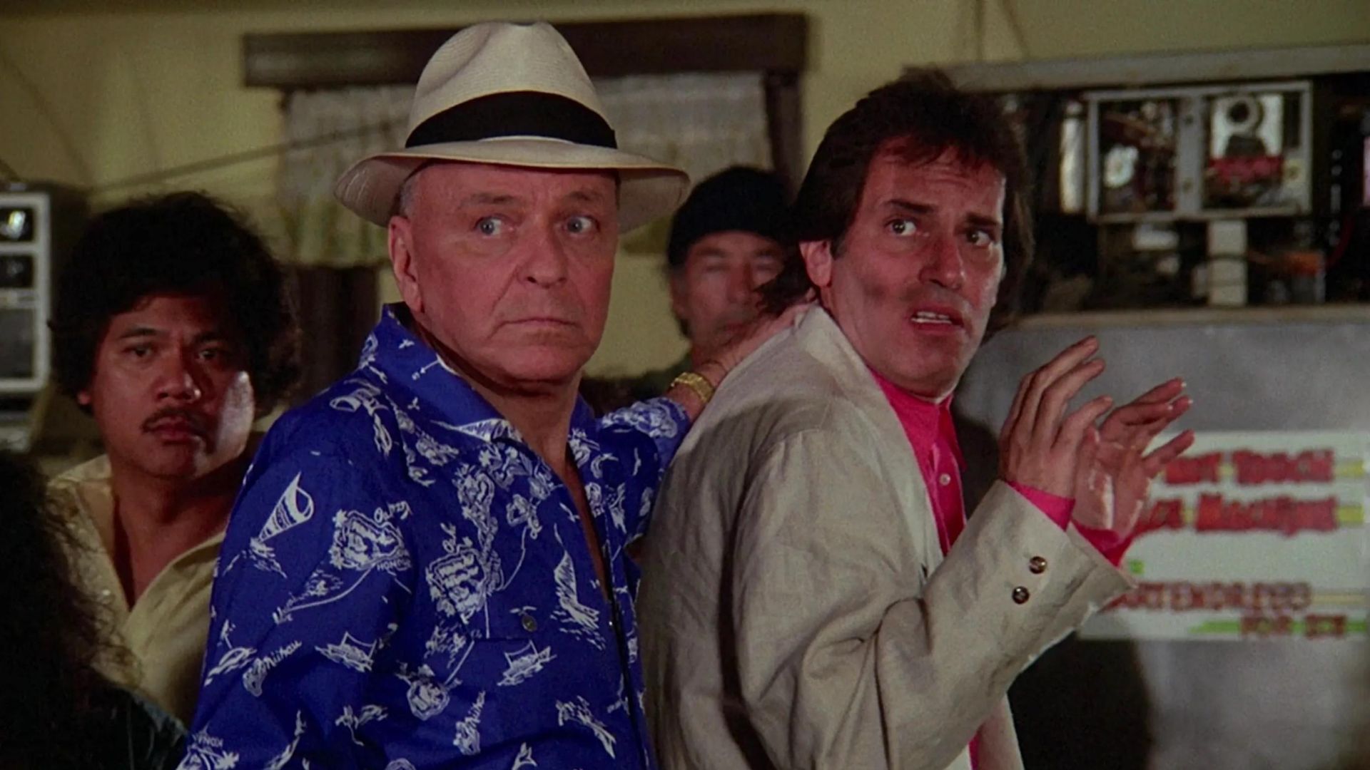 Frank Sinatra in Magnum, P.I. (Image: CBS)