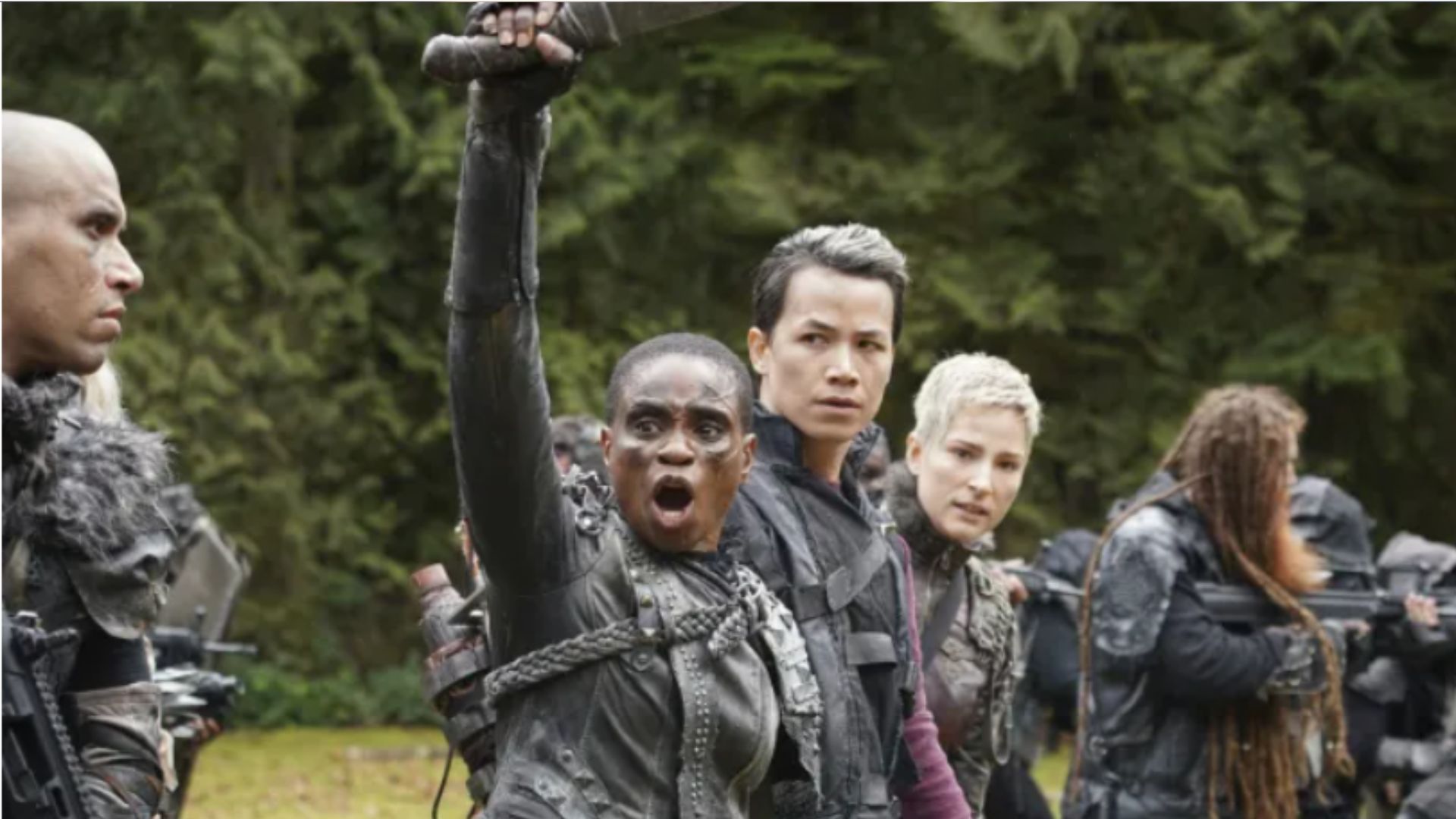 Scenes from the series finale &quot;The Last War&quot; of The 100 | Image Source: The CW