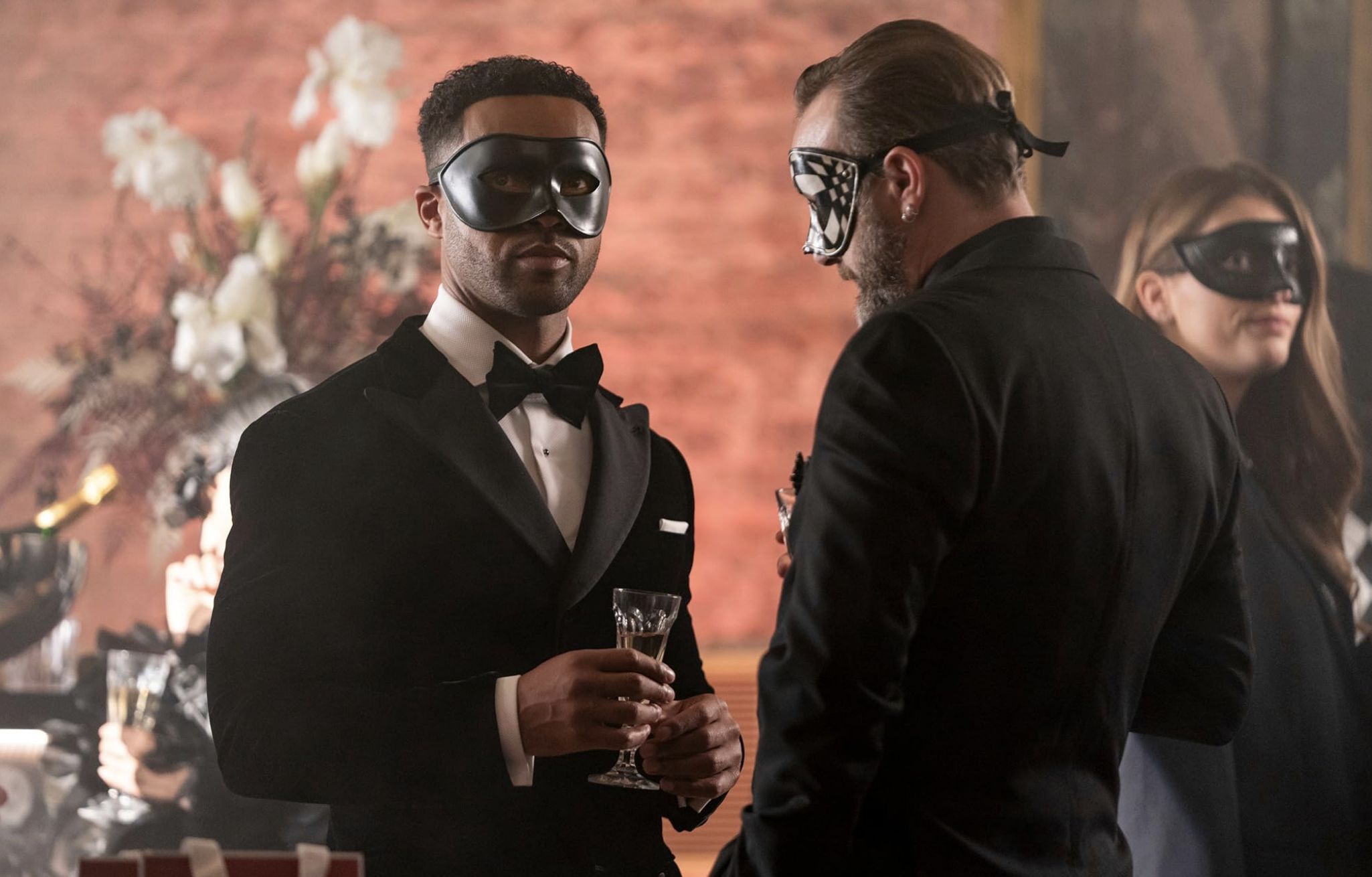 Lucien Laviscount in the Emily in Paris season 4 episode titled Masquerade (Image via Netflix)