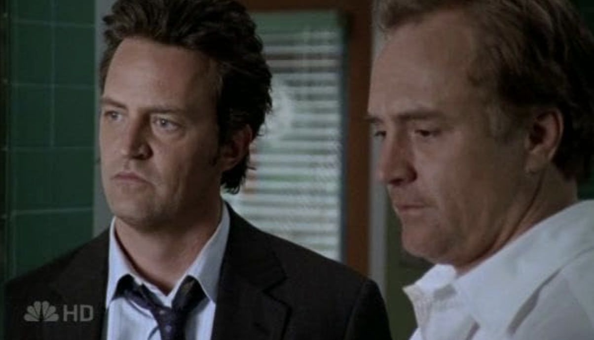 Matthew Perry and Bradley Whitford in Studio 60 on the Sunset Strip (Image via NBC)