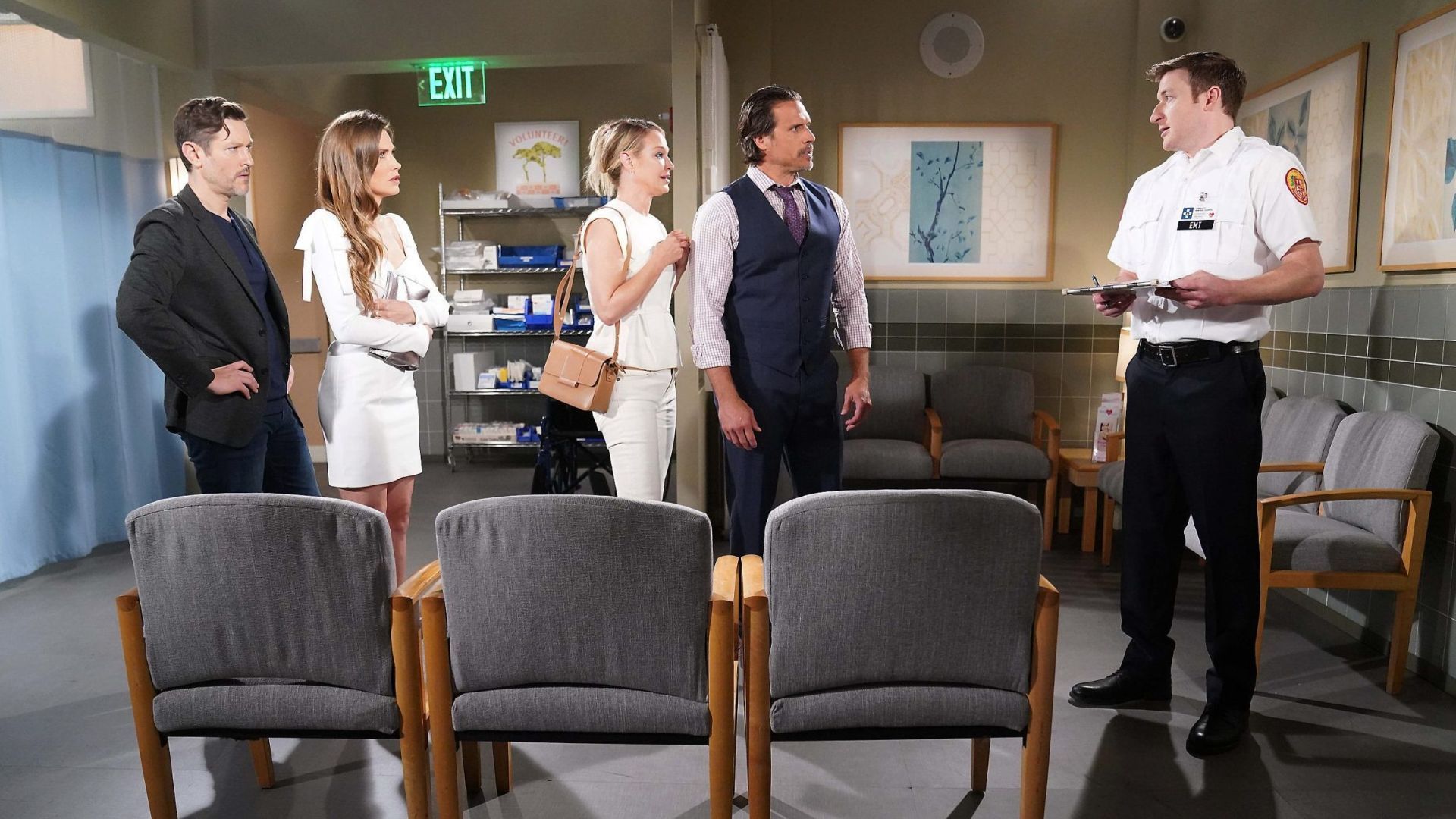 The Romalottis and Newmans are in the hospital again on The Young and the Restless | Image Source: CBS