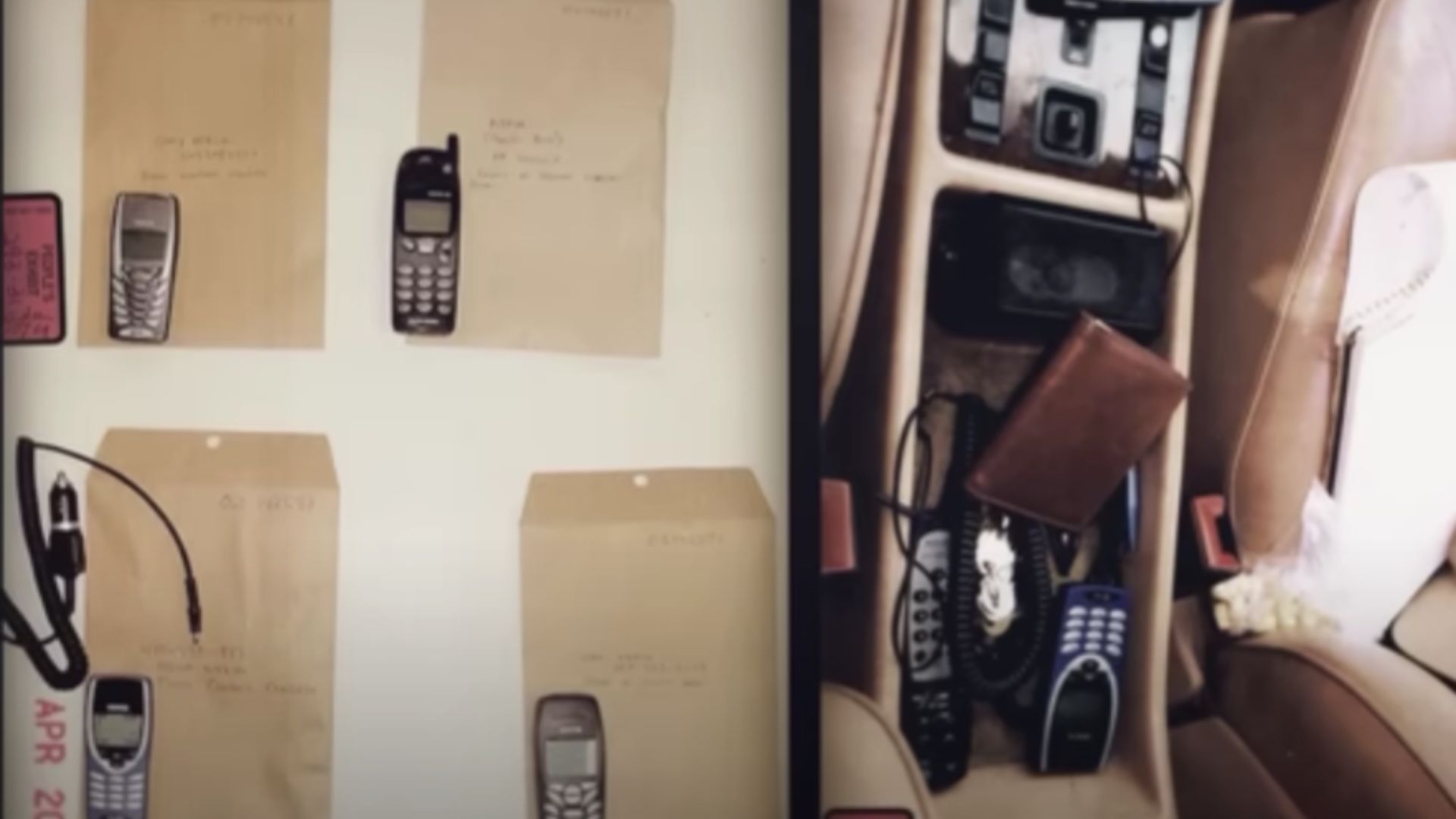 American Murder: Laci Peterson - Scott Peterson&#039;s many phones recovered by the police | Image Source: Netflix