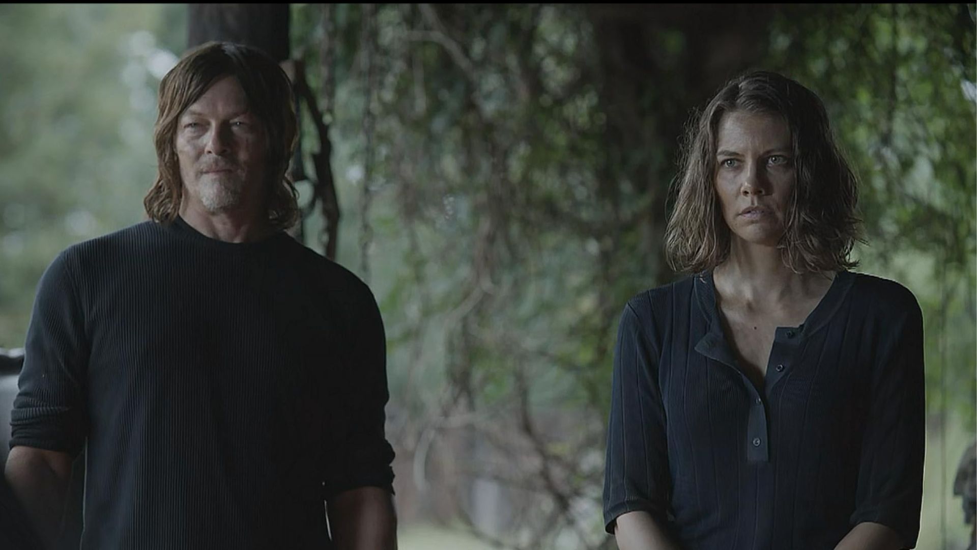 Norman Reedus and Lauren Cohan (Image via Prime Video)