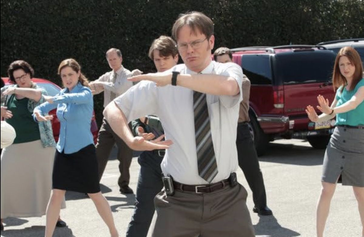 A still from the US version of The Office (Image via NBC)