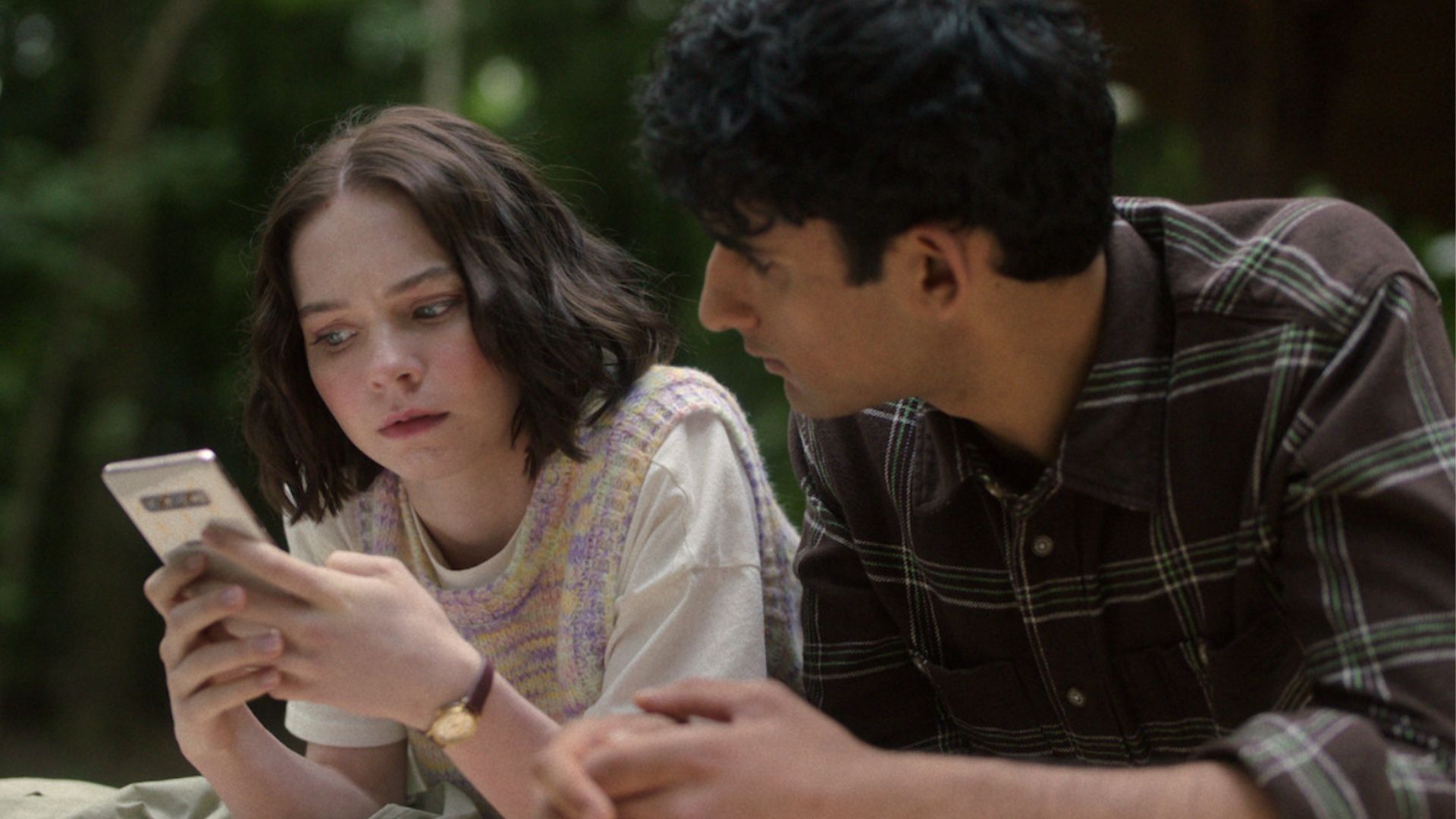 Pip and Ravi in A Good Girl&#039;s Guide to Murder (Image Source: Netflix)