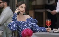 Lily Collins in a still from the show (Image via Netflix)
