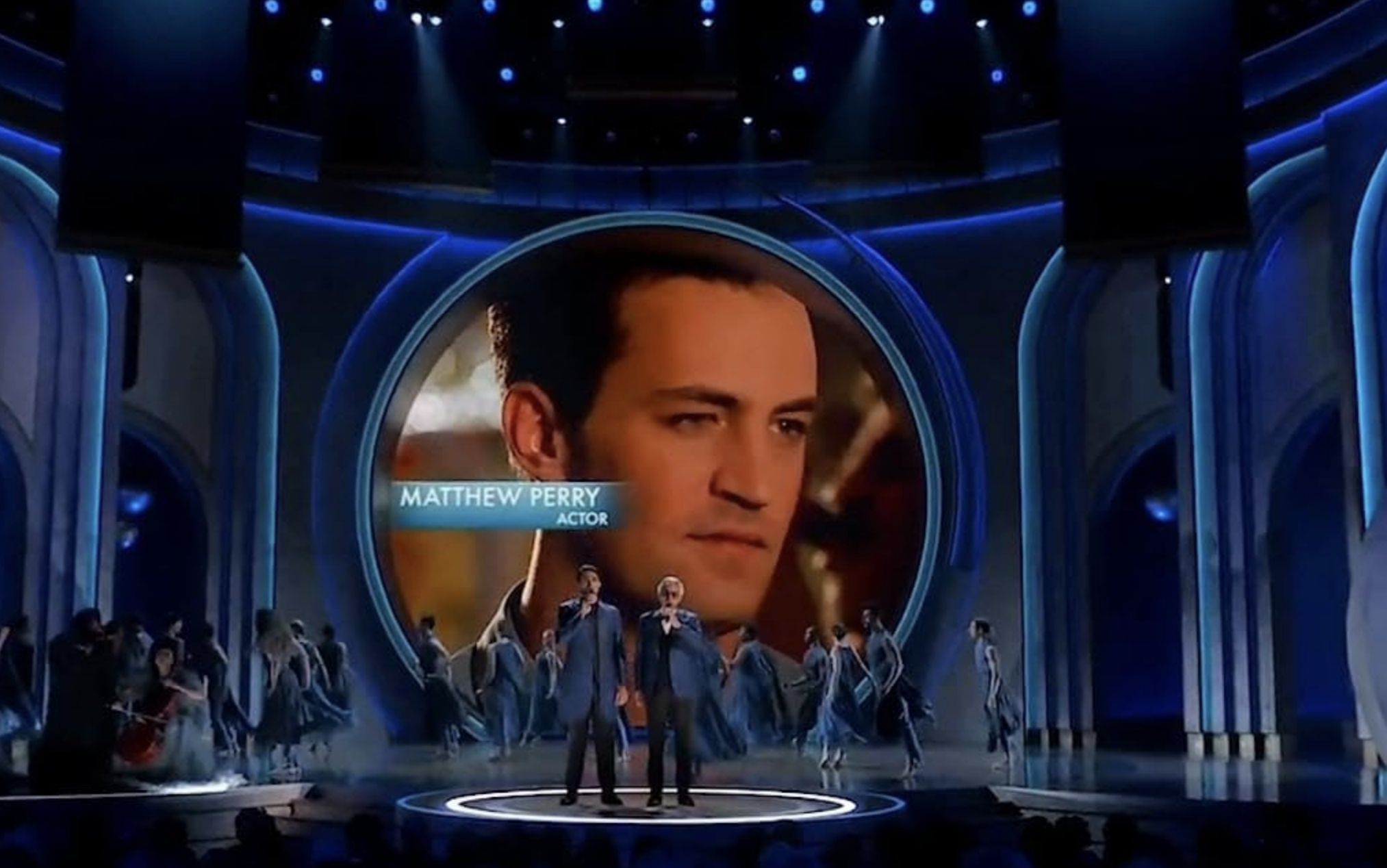 Matthew Perry was paid a tribute to at The Oscars 2024 (Image via ABC)