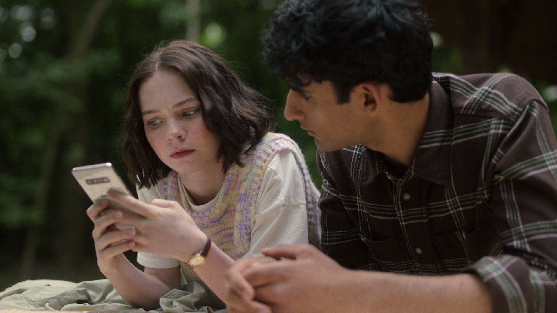 Pip and Ravi in A Good Girl&#039;s Guide to Murder (Image Source: Netflix)