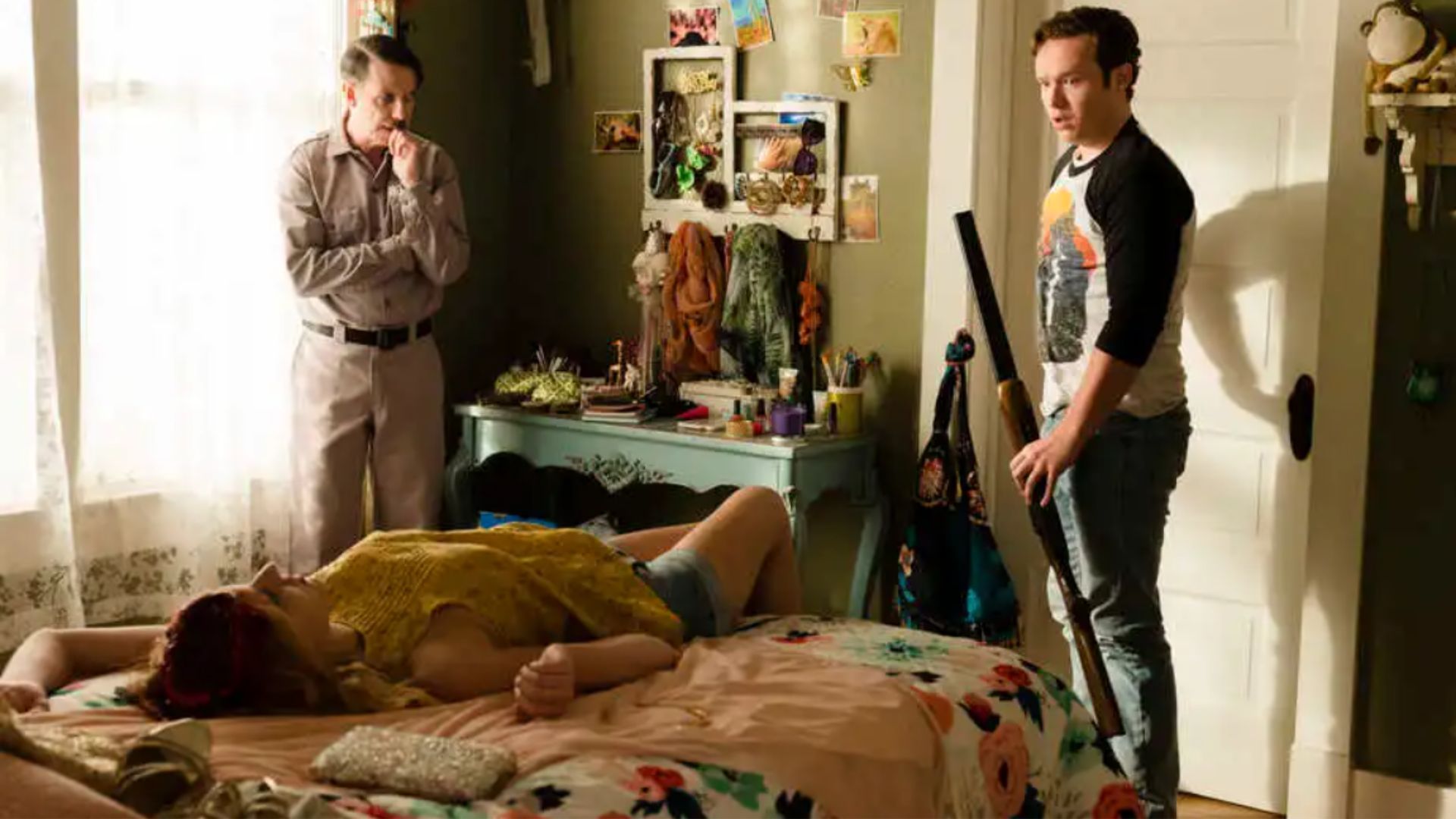 Eugene shoots Tracy in Preacher | Image Source: Netflix