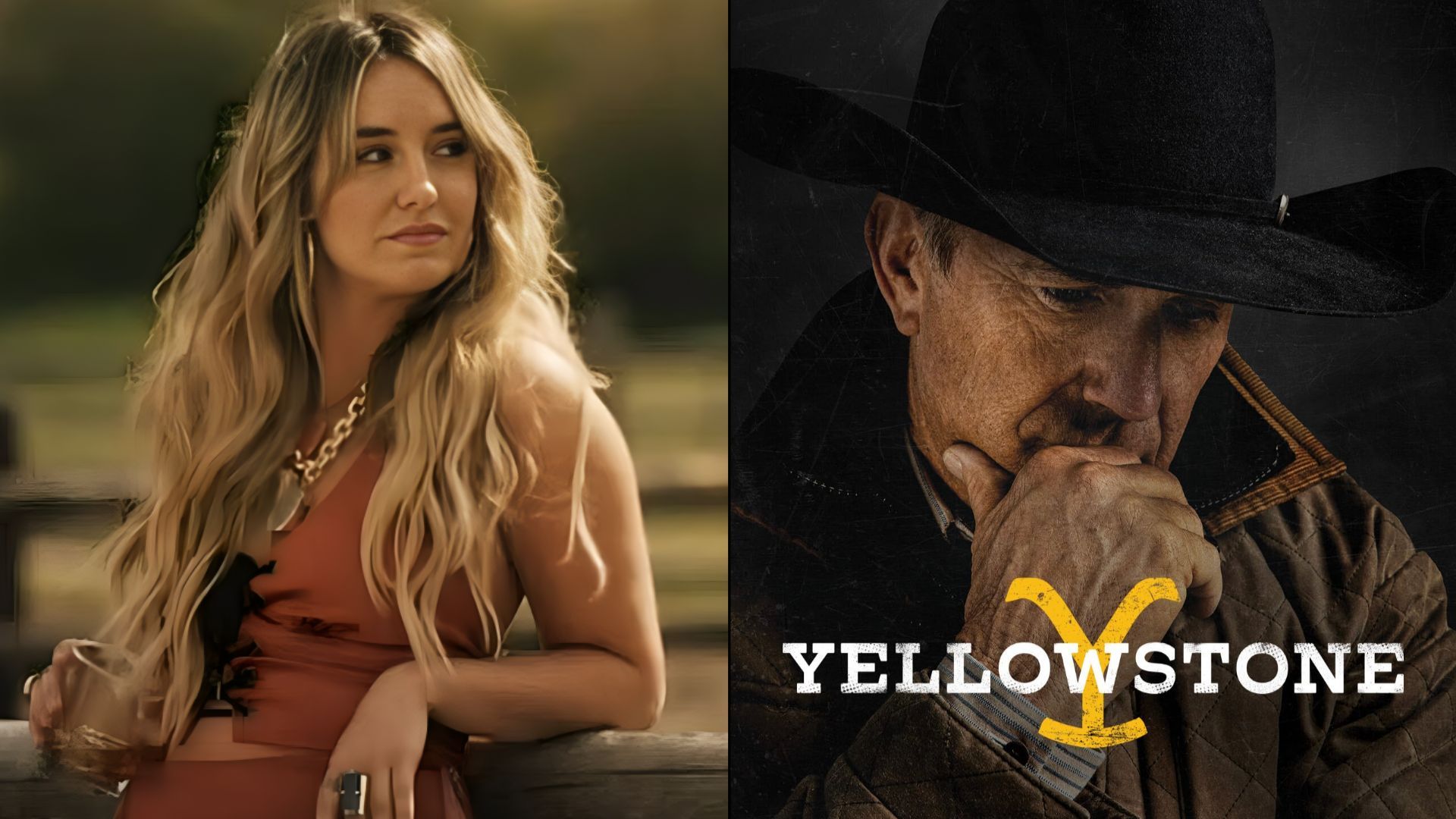 Lainey Wilson (left) will star in the Yellowstone concert scene, Fort Worth, Texas (Image via Paramount Network)