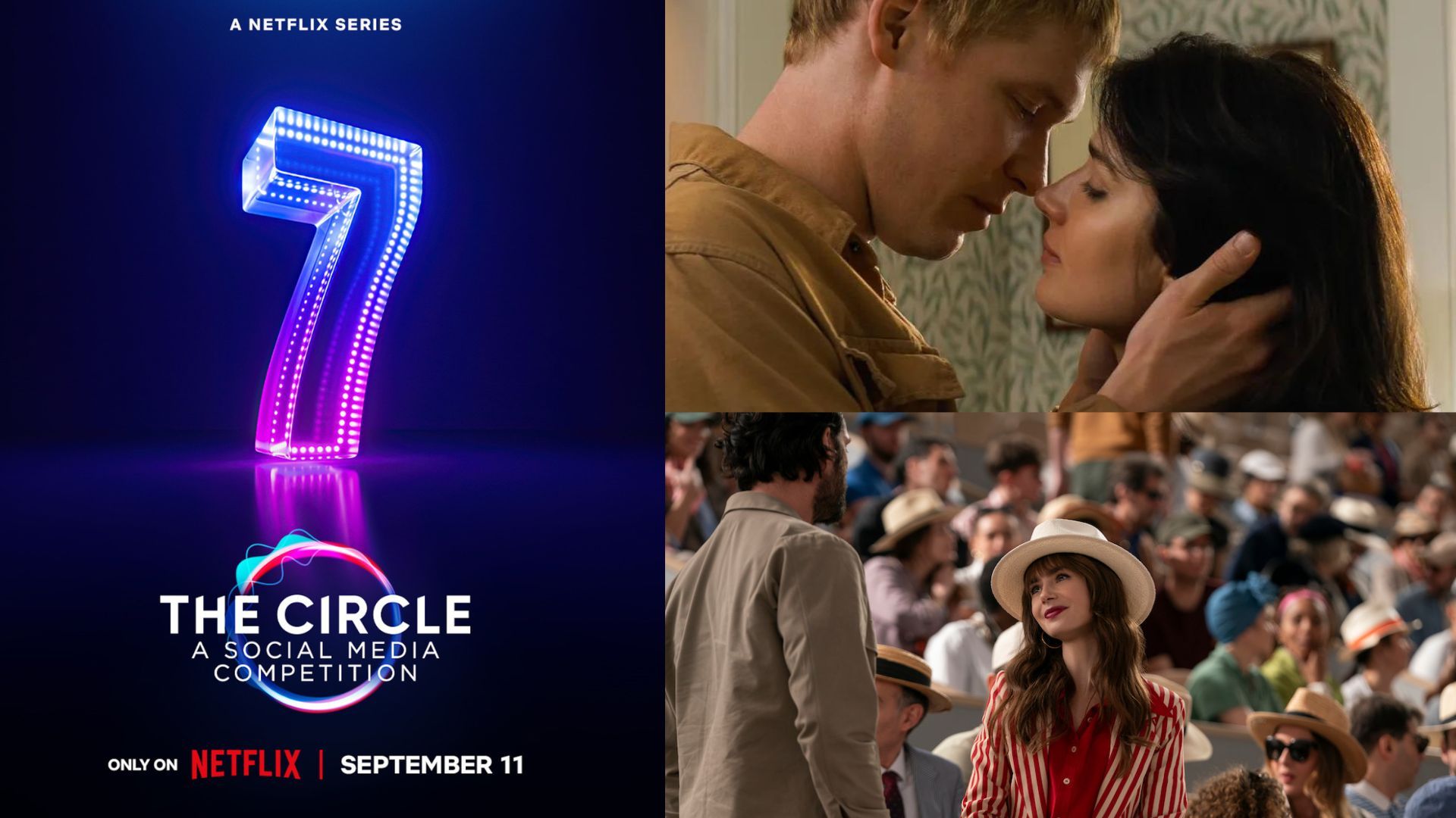 Collage of shows set to release on September,2024 (Image via Netflix)