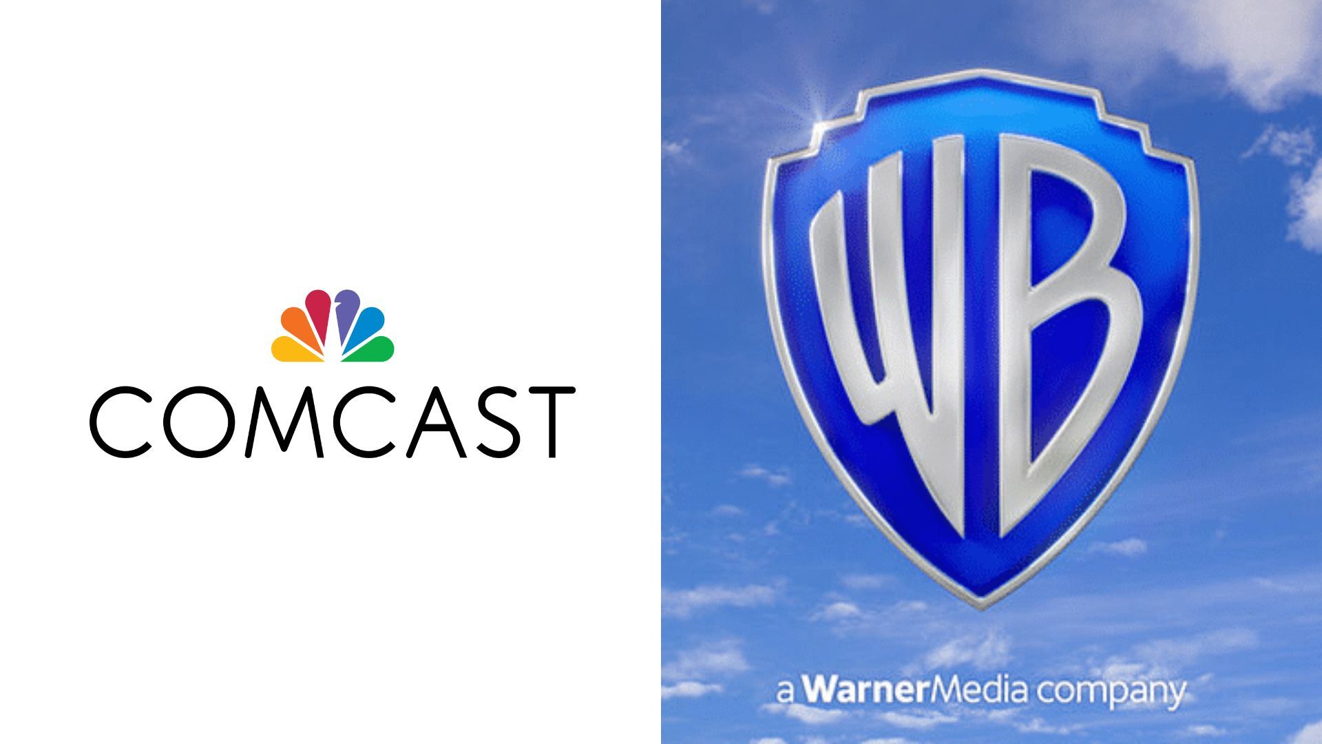 The two media giants are now at loggerheads about the Harry Potter TV series (Images via Comcast and Warner Bros.)