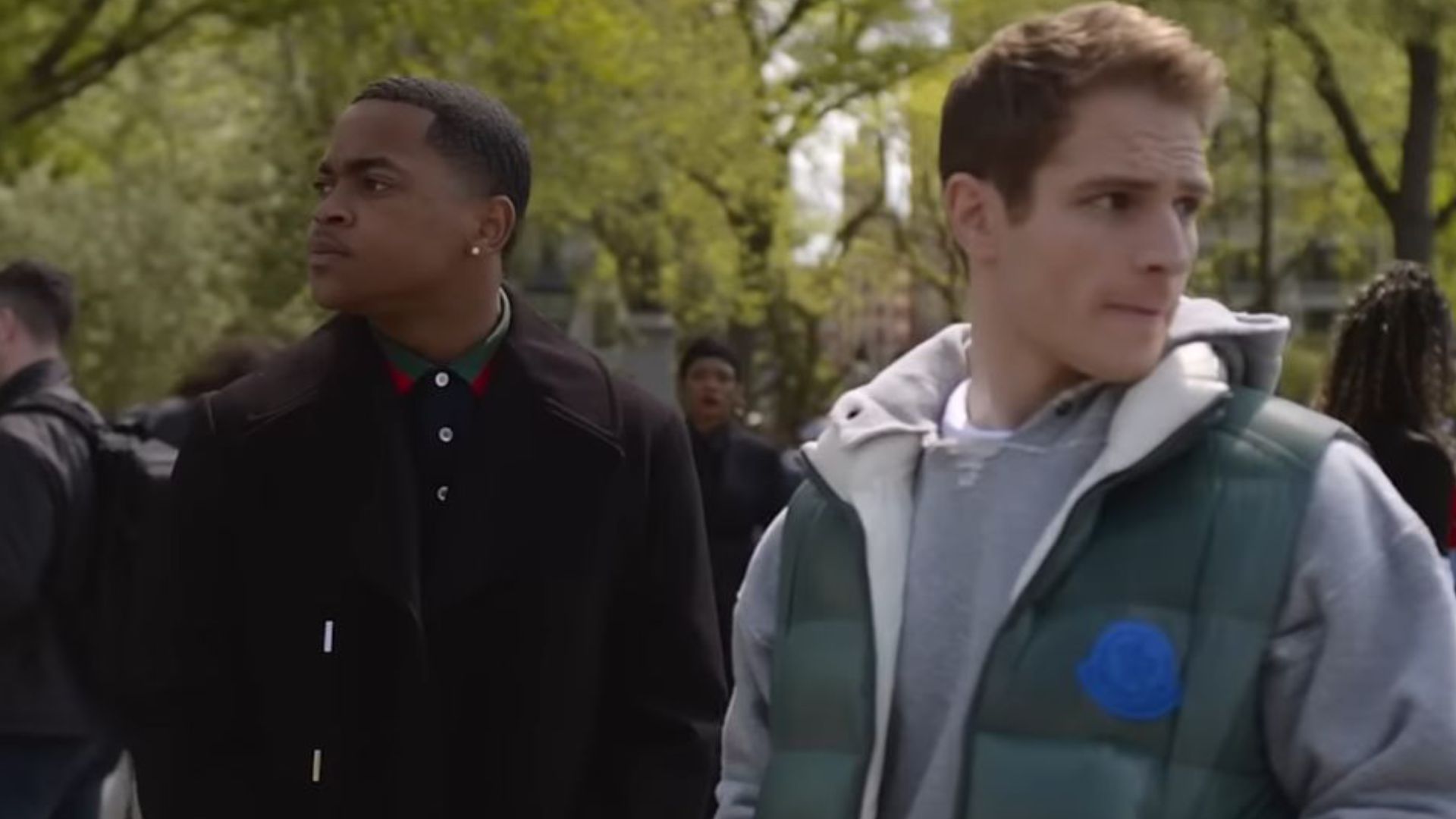 The last season sees new alliances form including Tariq and Brayden | Image Source: Starz