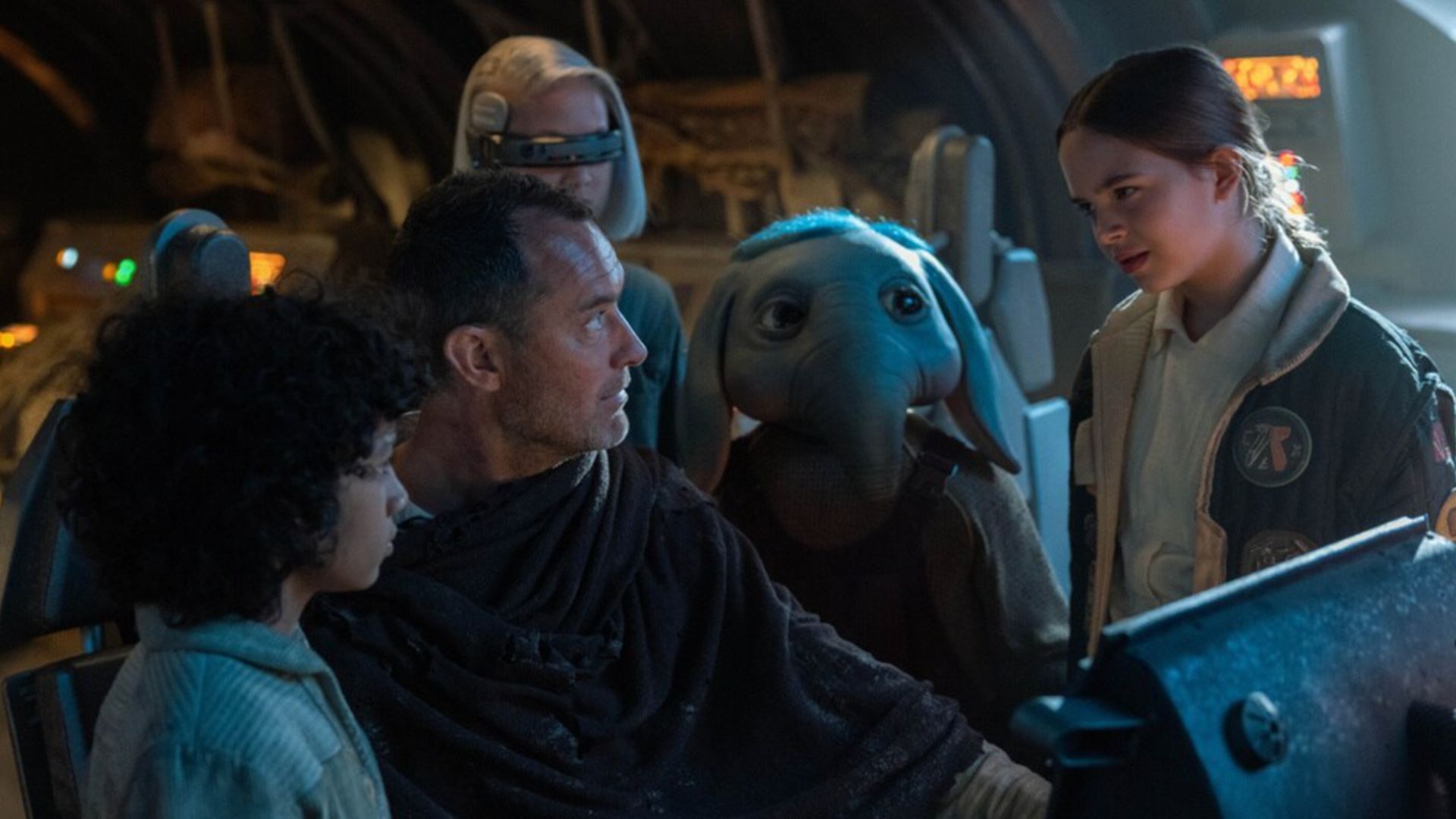 A still from the trailer of Star Wars: Skeleton Crew | Image Source: Disney Plus