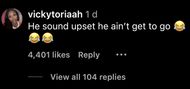 User reacts to Trick Daddy's comments on Instagram (Image via Instagram/@eneighborhoodtalk)