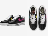 Air Force 1 '07 x PEACEMINUSONE "Para-noise 3.0" (Image via Nike)