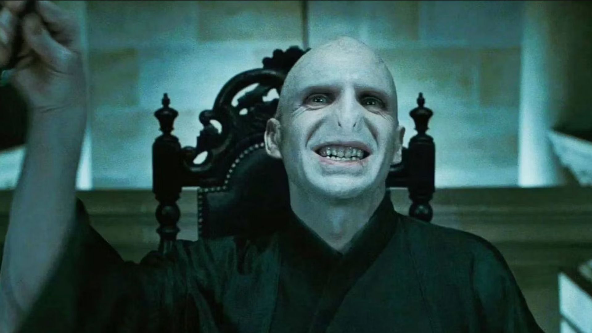 Voldemort from the Harry Potter movies | Image Source: Peacock