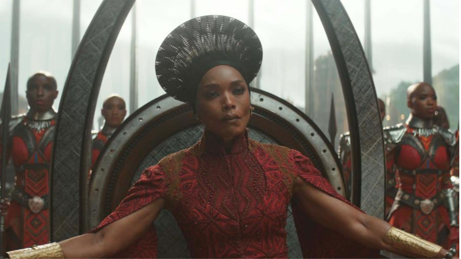 Angela Bassett from the Black Panther movie | Image Source: Disney Plus