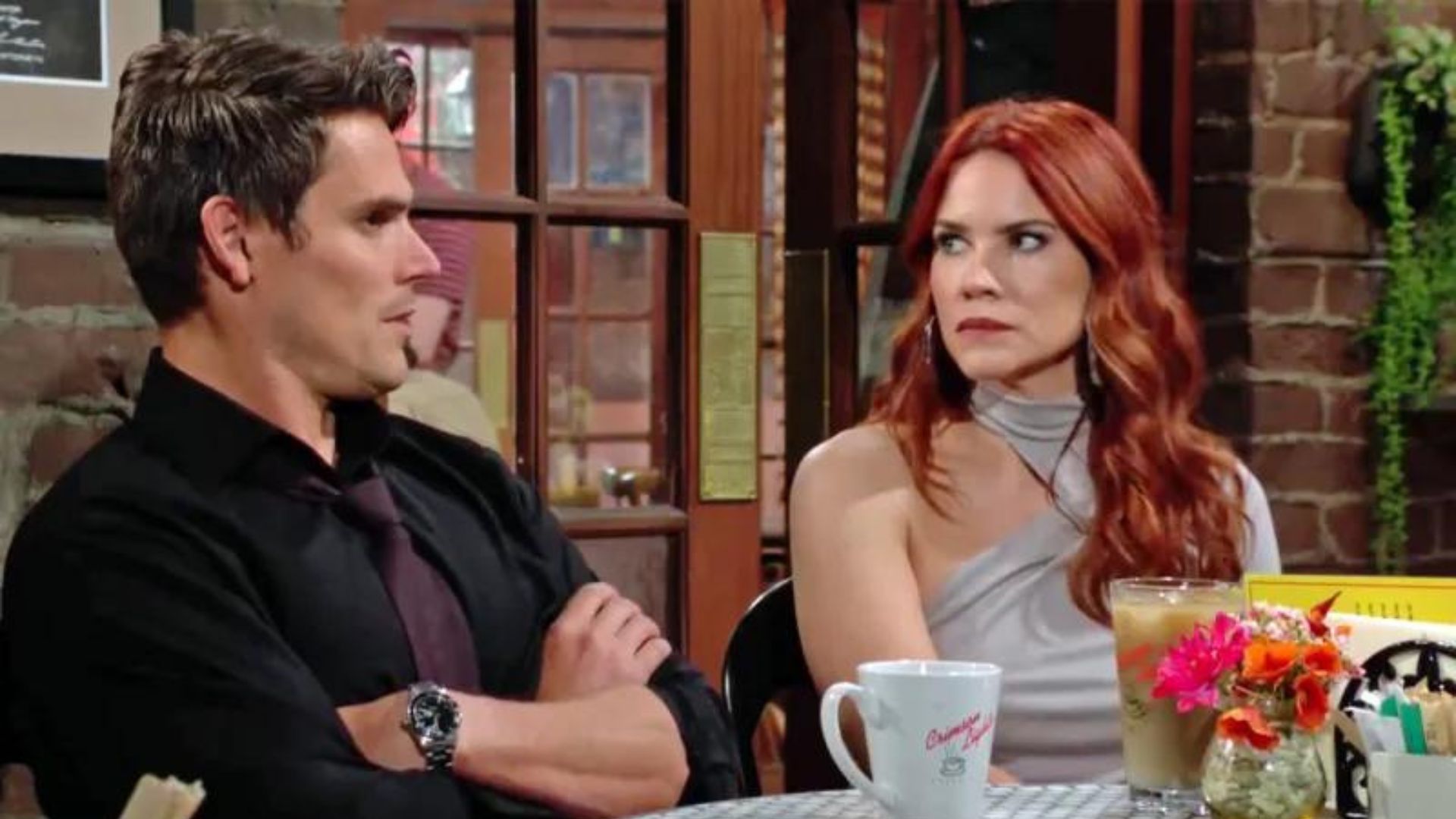 Sally suspects Adam on The Young and the Restless | Image Source: CBS